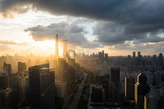 上海陆家嘴风景城市风光图片