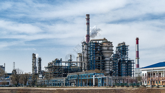 石油炼油厂房外景图片
