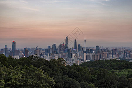 广州白云山风光背景