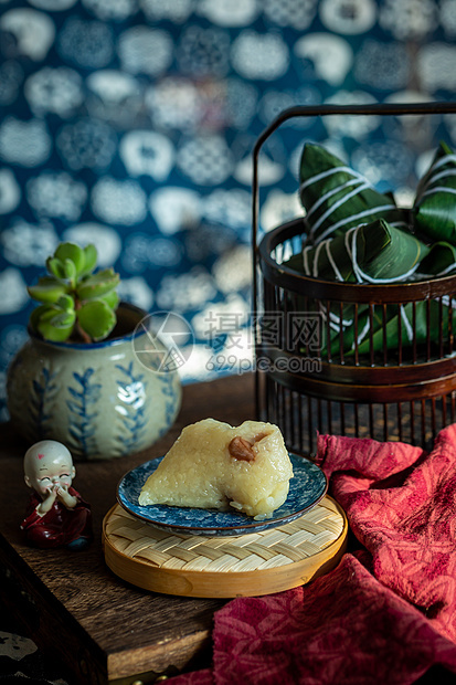 端午节粽子美食摄影图图片