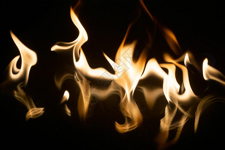 火种黑色背景火焰素材背景