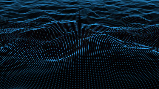 凹凸贴图空间科技浪潮背景