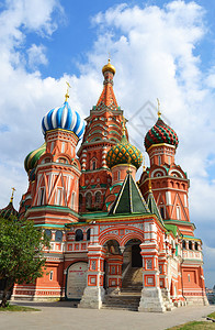 圣巴兹尔大教堂红场莫斯科俄罗斯图片
