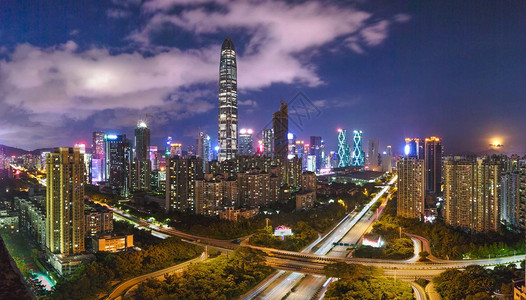 深圳夜景图片