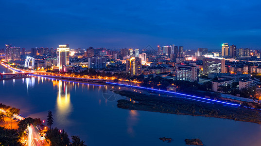 四川德阳城市风景摄影作品图片