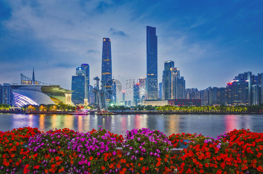 广州珠江新城高清图片下载-正版图片502454951-摄图网