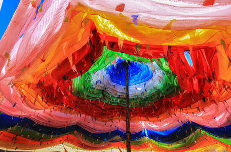 佳能4d五彩经幡背景