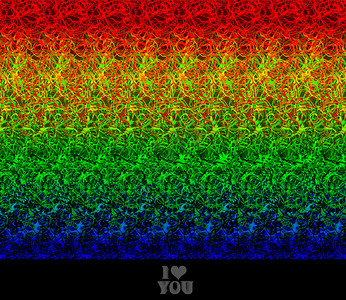 人体器官大脑心脏嘴巴情人节的祝福我爱你立体图背景