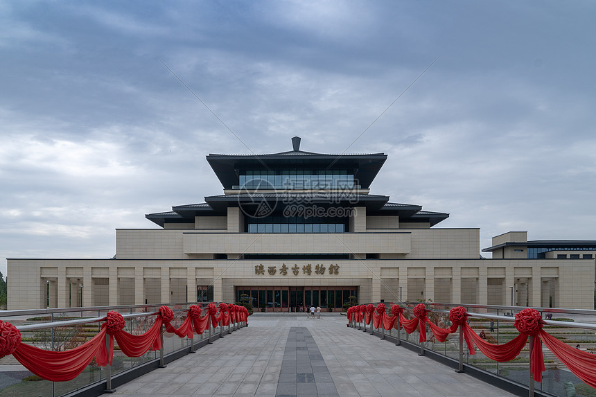 全国首座考古博物馆-陕西考古博物馆图片