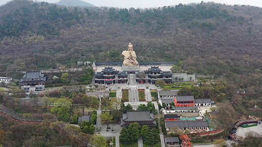 江苏句容茅山元符万宁宫5A景区背景图片