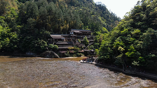 5A景区福建白水洋百米冲浪滑道图片