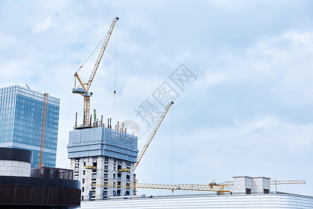 城市建筑工程新楼盘开发施工建设背景