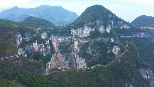 重庆市云阳龙缸景区龙缸天坑5A景点背景