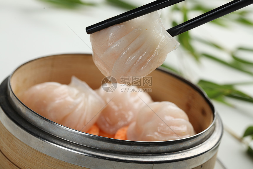 松茸虾饺图片