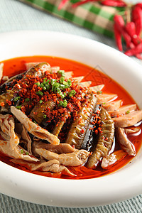 中餐肥肠鳝鱼图片