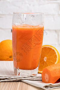 香橙胡萝卜汁图片