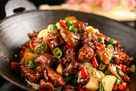 干锅秘制乳鸽图片素材