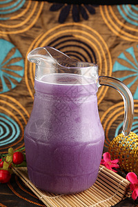 紫薯汁图片
