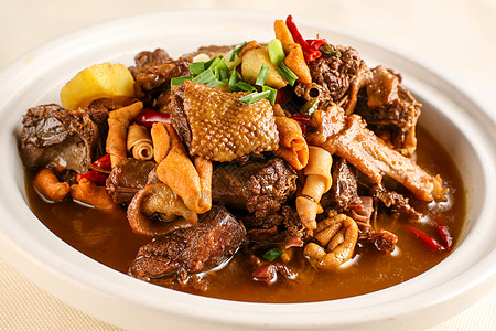 土鸡不干胶砂锅土鸡背景