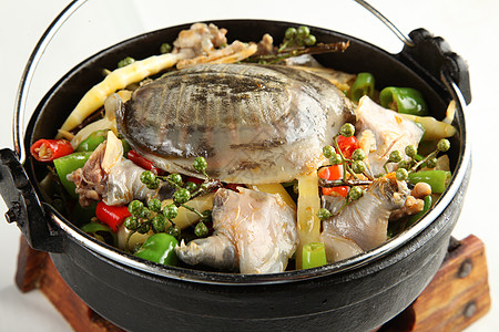 秘制甲鱼煲图片