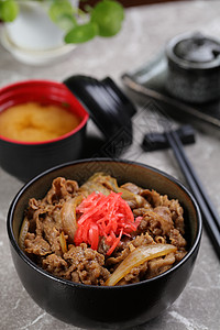 鸡排肥牛饭牛肉饭背景