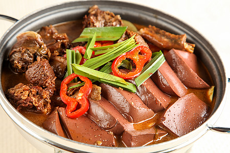 干锅鸭血健康鸭血,图片素材