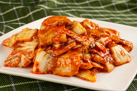 韩式泡菜五花肉高清图片