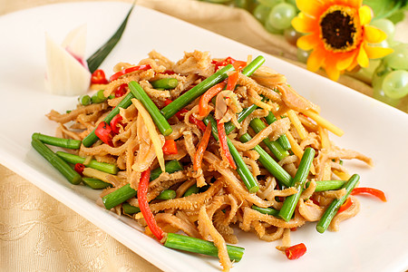 姜丝炒羊肚制服诱惑,图片素材