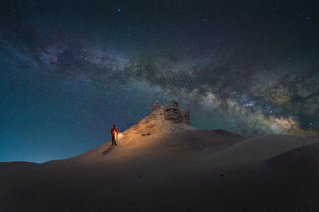 仰望星空图片