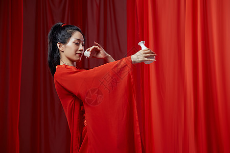 古风武侠插画背景图片