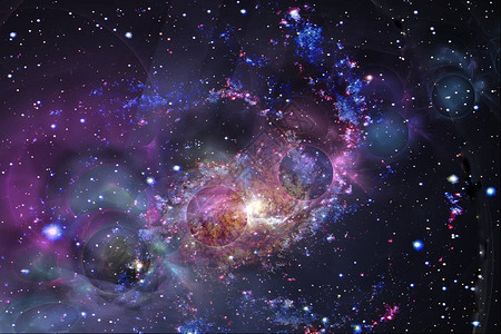 奇幻宇宙星空星云星系图片