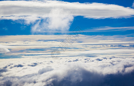 天空和云彩背景图片