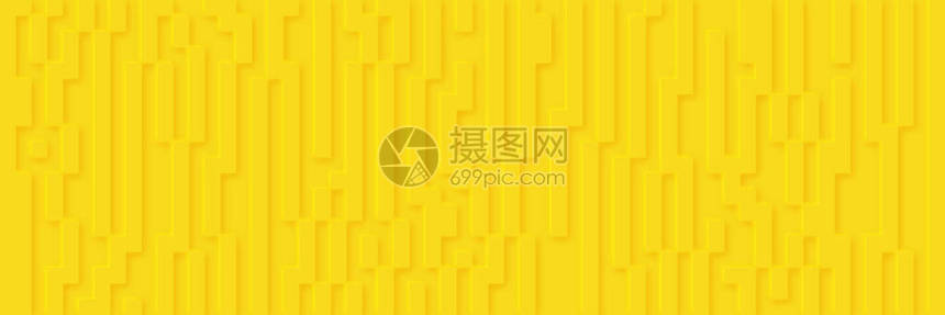 阳光明媚的黄色3d空白抽象背景与光滑的阴影节日明亮的现代最小海报一种颜色概念横幅小册子传单社交媒体网页登陆页图片