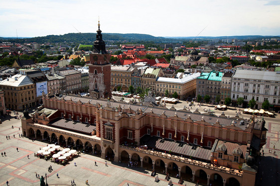 2012年5日在波兰克拉科夫今年全市接待游客810万人次图片
