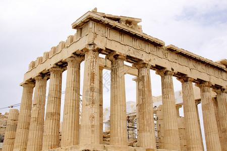 帕台农神庙希腊雅典阿克罗图片