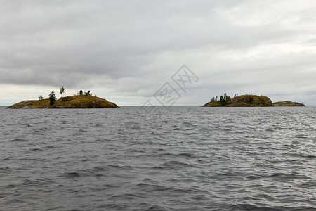 芬兰湾岛屿部分的插图图片