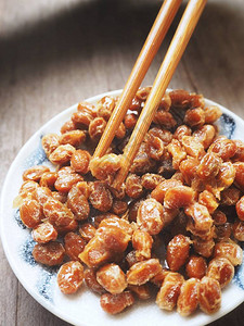 传统食物Natto图片