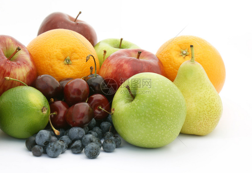 各种水果和浆果的展示图片