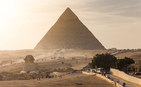 著名金字塔和斯芬克斯埃及图片