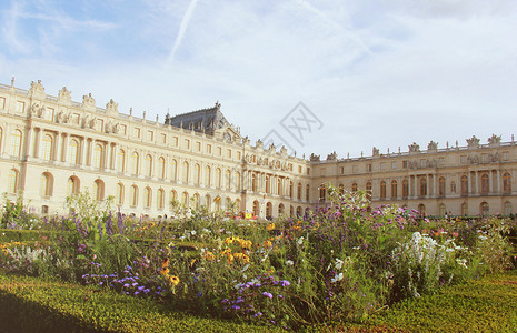 法国巴黎凡尔赛宫外观图片