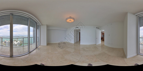 为虚拟旅游软件缝合的客厅平面长方形全景图像盘数图背景图片