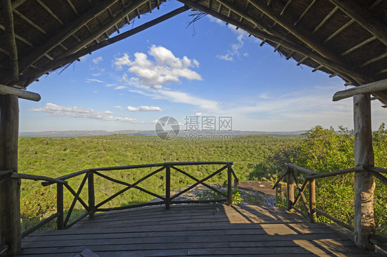 乌干达荒野小屋的景色图片