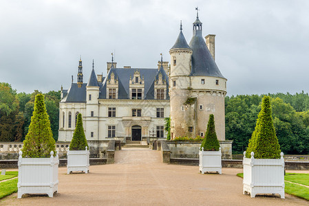 对Chenonceau城堡图片