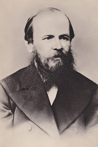 俄罗斯作家FyodorDostoevsky的肖像1821背景图片