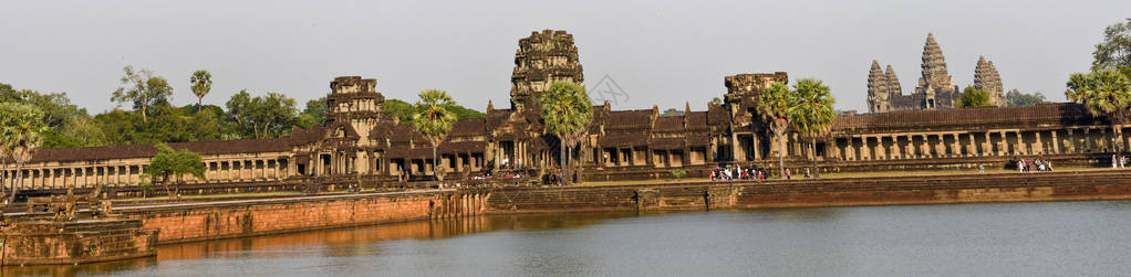 柬埔寨暹粒的吴哥窟寺庙图片