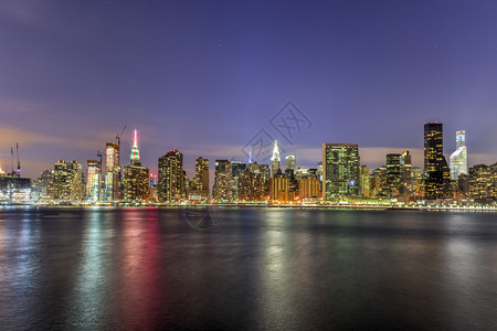 纽约市在皇后区长岛城甘特利公图片