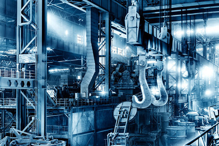 大型钢厂生产车间上海图片