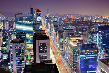 韩国首尔江南区图片