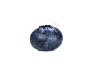 蓝莓孤立在白色背景上图片