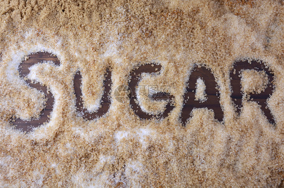 用各种类型的糖写成图片